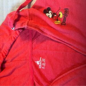 Disney Red Mickey Mouse Sweatshirt